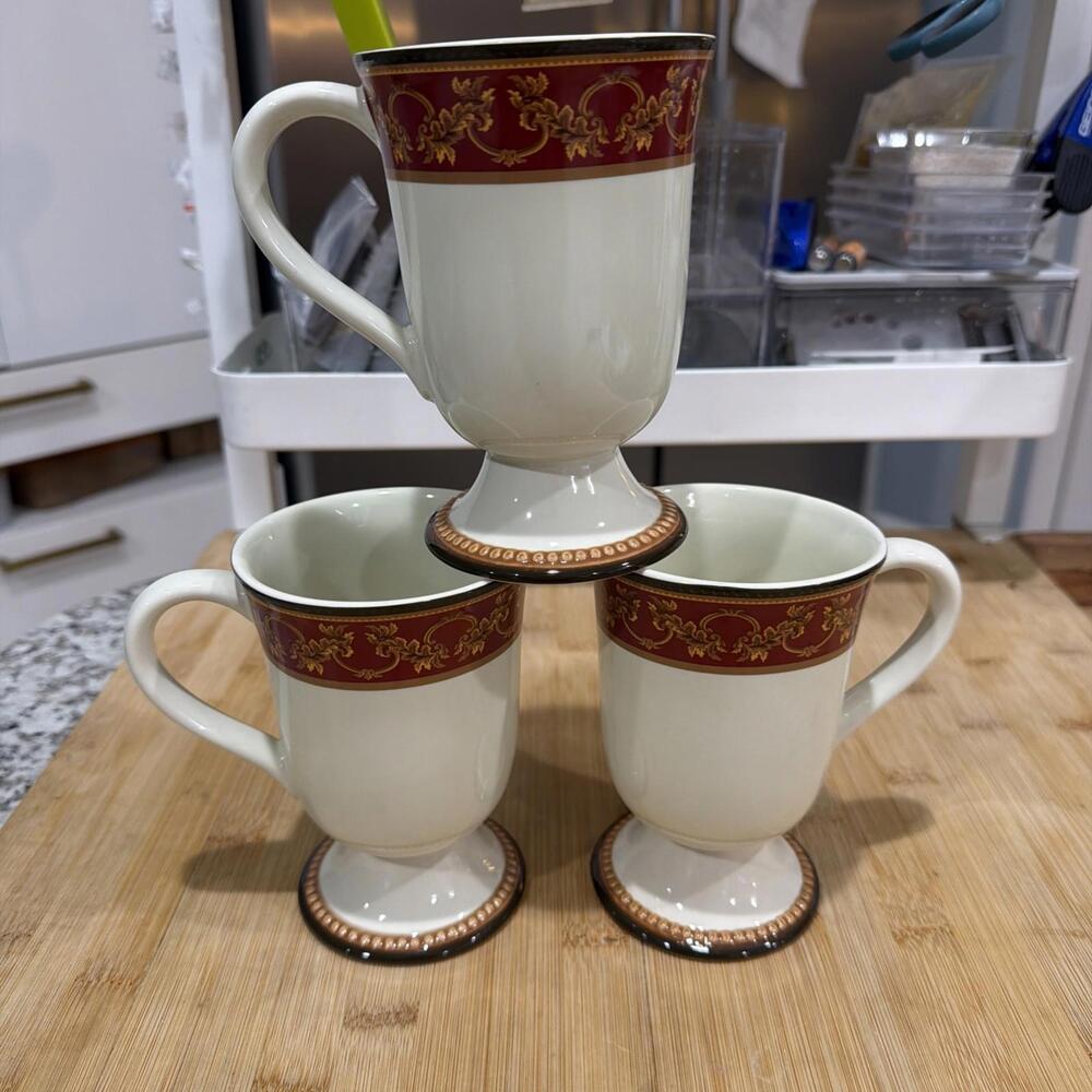Raymond Waites Ancient Kingdom Coffee Mug Certified International Corp Set Of 3*